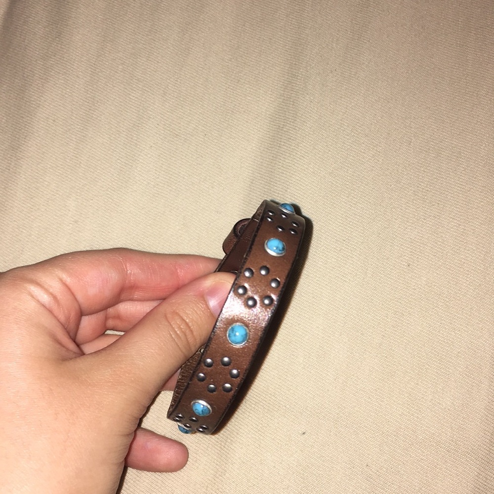 leather bracelet